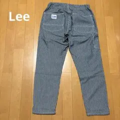 Leeリー ダンガリーズ イージー ベイカー ストライプ クロップドパンツ