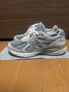New Balance 990v4グレー スニーカー　26.5