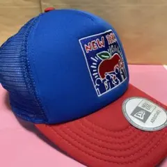 あ*か様 NEW ERA ×キースヘリング　メッシュスナップバック