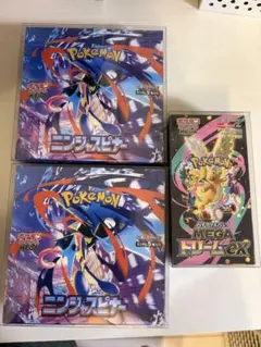 ニンジャスピナー シュリ有り2BOX＋MEGAドリーム シュリ無しペリ有り 1箱