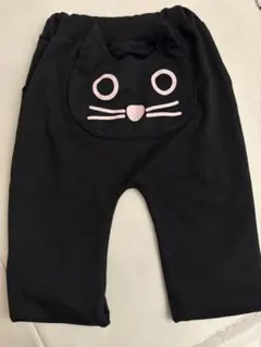 plusnao 猫顔デザイン ロングパンツ 110のサムネイル