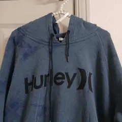 Hurley ハーレー　タイダイ柄ブルーパーカー　Lサイズ
