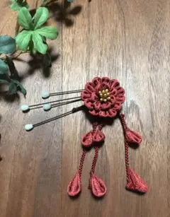 つまみ細工 髪飾り