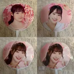 =LOVE イコラブ 髙松瞳 うちわ まとめ売り4点 ピンキー 魔法少女 等 LOVE イコラブ 髙松瞳 うちわ まとめ売り4点 ピンキー 魔法少女 等