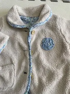 美品！ふわふわモコモコジャンパー　アウター　90