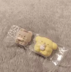 ✦サンリオ カプセルフロッキーズ✦パム＆ポムポムプリン✦