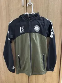 LS ジャージ上下セット 130センチ オリーブグリーン/ブラック