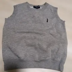 EAST BOY グレー ノースリーブベスト 110