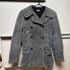 Paul Smith JEANS コーデュロイ ピーコート／チャコールグレーのサムネイル