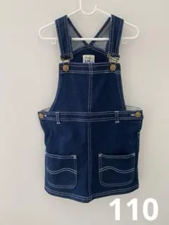 Lee ジャンバースカート 110サイズ ダークデニム