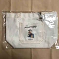 MAPLE MANIA 犬チャーム付きトートバッグ　メープルマニア
