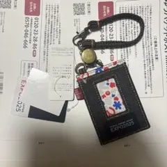大阪万博　EDWIN ミャクミャク　パスケース