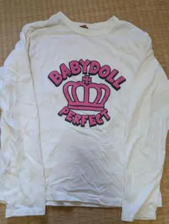 BABYDOLL 王冠デザイン Tシャツ 140