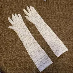 レースグローブ　ロング 結婚式　ウエディンググローブ 前撮り ブライダル