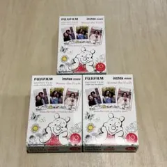 【新品未使用】 FUJIFILM instaxmini チェキフィルム プーさん