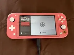 Nintendo Switch Lite どうぶつの森 ピンク しずえ アロハ柄