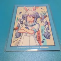 ホロライブ HoneyWorks チェキ風カード 兎田ぺこら 宝鐘マリン