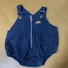 レア　レトロ　ミキハウス　チエコサク　ロンパース　ダルマオール　85センチ
