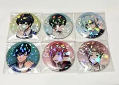 ブルーロック　ホログラム缶バッジ　6点セット
