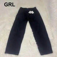 新品タグ付き GRLグレイル　ストレートデニム Ｌサイズ