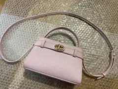 Aubrielle オブリエル トップハンドルバッグ ピンクのサムネイル