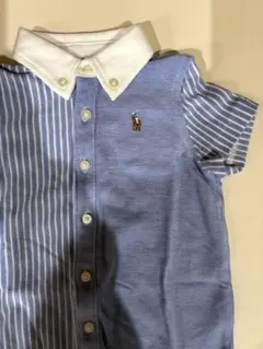 【美品】POLO RALPH LAUREN 半袖ロンパース