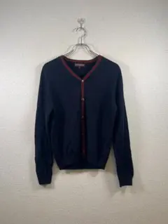 ●ブルックスブラザーズ | ウール ニット カーディガン | L | ネイビー