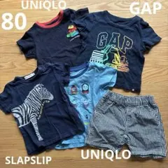 ユニクロ　UT ギャップ　スラップスリップ　Tシャツ　半ズボン　80㎝90㎝のサムネイル