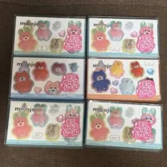 mojojojo モジョジョジョ ミニちゅるシール 6個セット