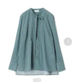 Ballsay キカダイヤゴナル　ボウタイ　ブラウス