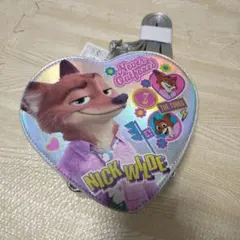 に*ん様 ズートピア2　ニック ハート型ポーチ