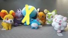 ポケモンフィット　御三家　ニョロボン　ゲンガー　5体セット ポケモンフィット 御三家 ニョロボン ゲンガー 5体セット - メルカリ