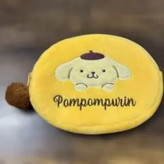 未使用品 ポムポムプリン ポーチ ぬいぐるみ マスコット