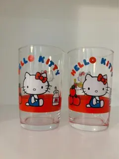 ハローキティ ペアグラス ダニエル レア 希少 レトロ ハイビスカス ハローキティ ペアグラス ダニエル レア 希少 レトロ