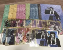 鬼滅の刃 クリアファイル クリア色紙 ブロマイド 27点セット まとめ売り