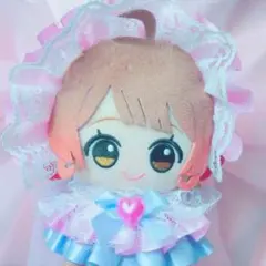 10cm ぬい服 ぬいぐるみ用ドレス ちびぐるみ ヘッドドレスセット 魔法少女