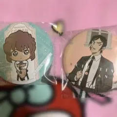 セガラッキーくじ缶バッジ名探偵コナン諸伏高明・灰原哀オマケあり