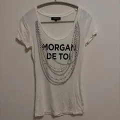 MORGAN DE TOI ホワイト 半袖Tシャツ XSのサムネイル
