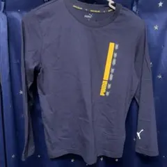 PUMA 長袖カットソー ネイビー 140
