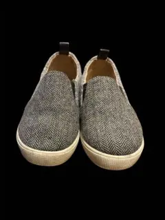 TOMS】トムス＊スリッポン＊ライトグレーツイード＊カラーネップ＊W7 