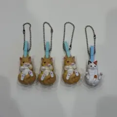 洗濯日和 ねこちゃん 4匹セット