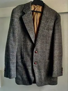 ツイードジャケット ヘリンボーン