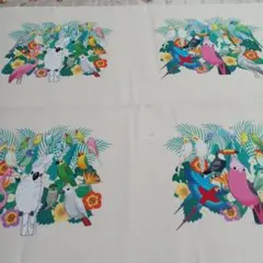 パネル生地　ルミユミさんのパネル生地中　ベージュ8パネル