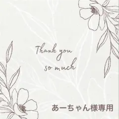 ◆あーちゃん様専用◆