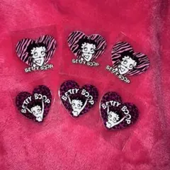 ベティちゃん ステッカー シール ゼブラ ヒョウ柄