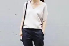 IENA コクーンＶネック　カットソーのサムネイル