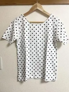 メイソングレイ　水玉Tシャツ