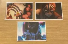 鬼滅の刃 ブロマイド 猗窩座 3点セット
