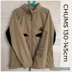 チャムス"ベージュ"⌘size 130-145 USED 匿名送料込