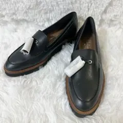 artemis by DIANA 軽量 厚底 タッセル ローファー 22.5cm